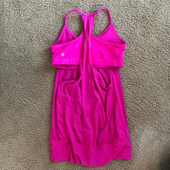 lululemon athletica Tops - 🌟SALE🌟 Lululemon No Limits Pow Pink Tank Size 6